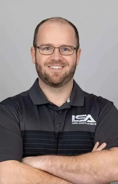 Justin Laswell, Brownsboro Farm, KY security systems President of Laswell Security